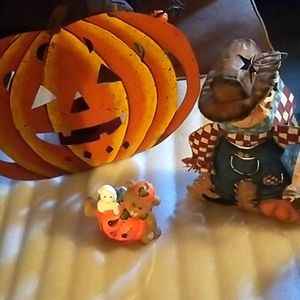 🍁Any 6 for $20🍁 Halloween Candle Holders ×3 Metal & Ceramic all listings!!!